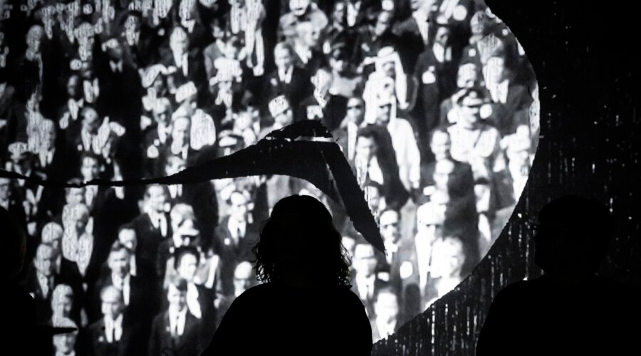 CO2… par umjetnika: Neodredivo pitanje @KONTEJNER 2025, fotografija: Sanja Bistričić Srića