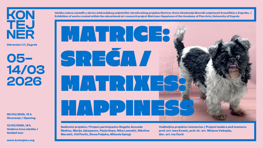 Dizajn: kuna zlatica, reprodukcija: Nika Lamešić