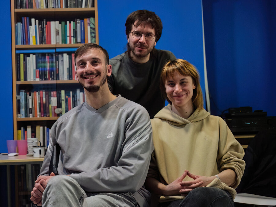 Kolektiv OTOK: Kristian Bagarić, Filip Talijić, Ivona Eterović, fotografija: Šimun Bućan